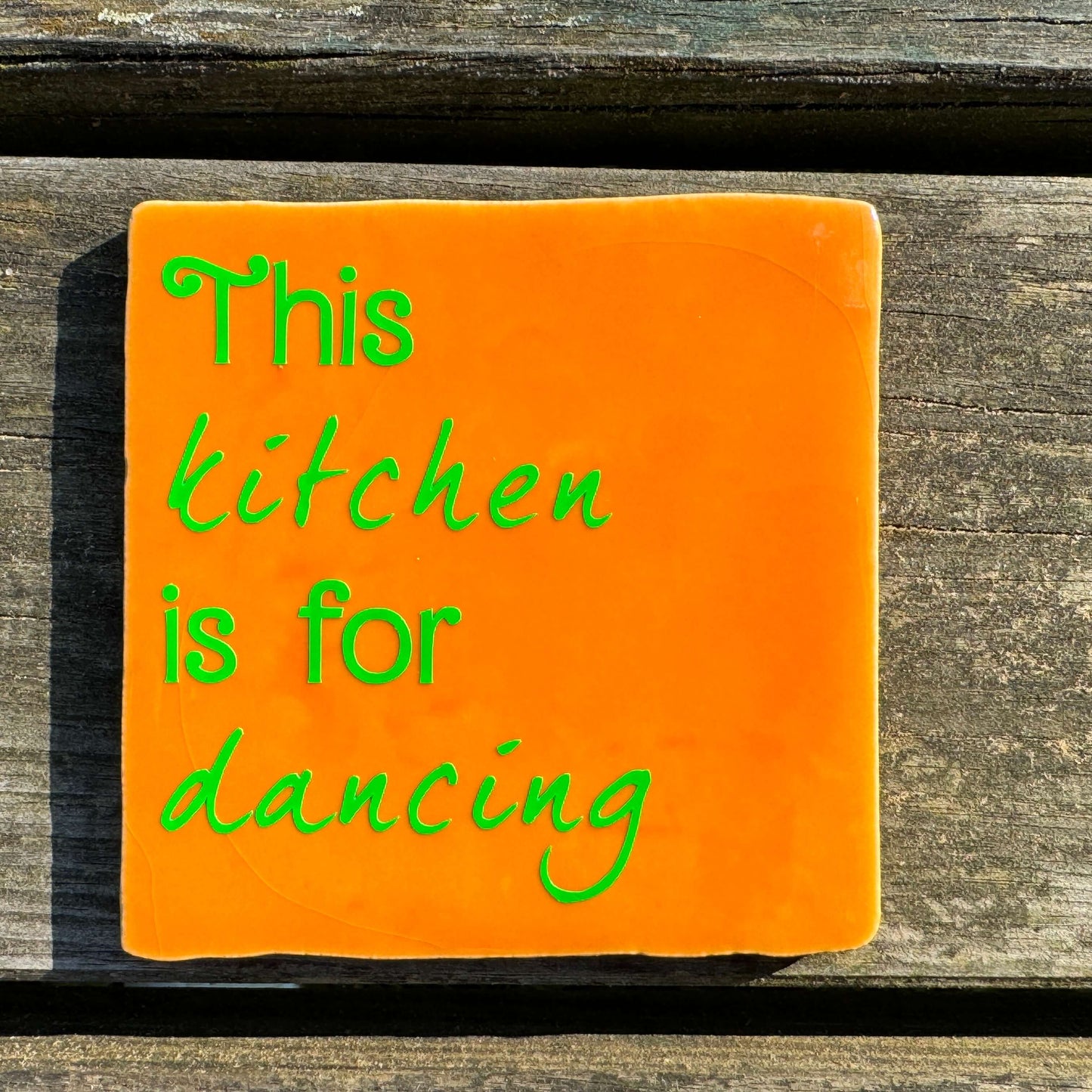 This kitchen is for dancing