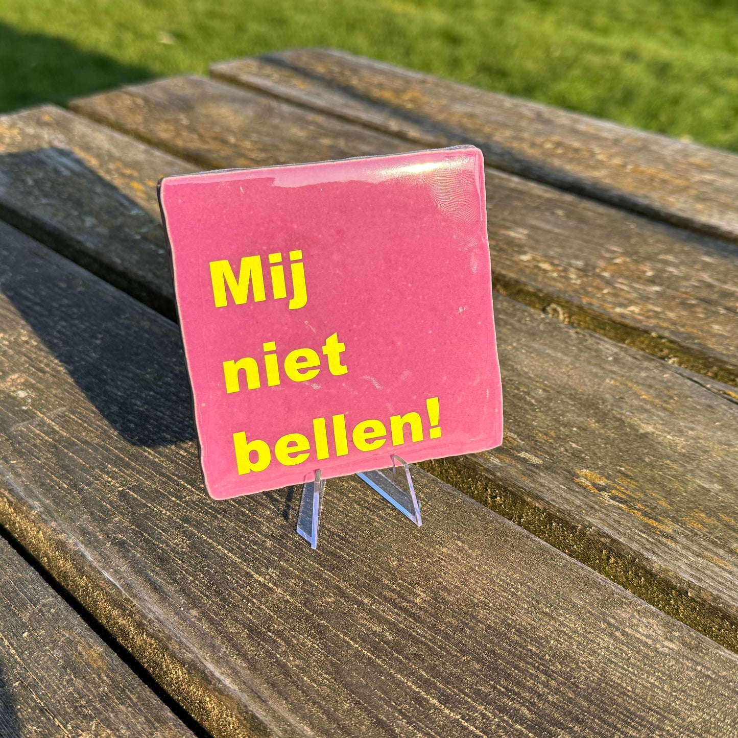 Mij niet bellen!