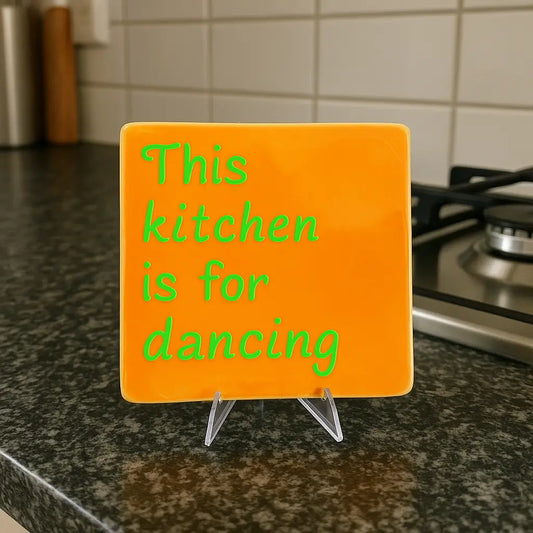 This kitchen is for dancing