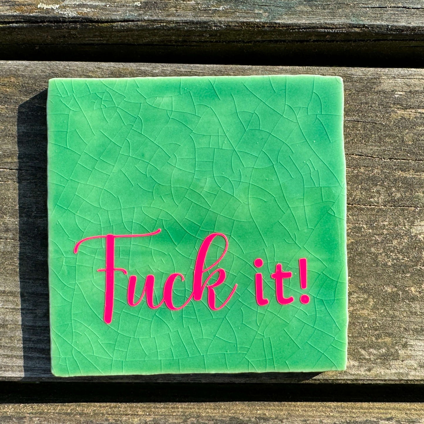 Fuck it!