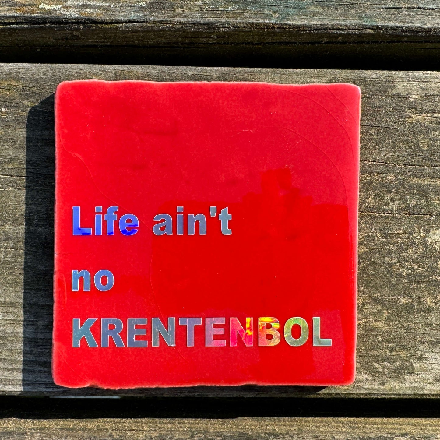 Life ain't no krentenbol